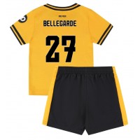 Camiseta Wolves Jean-Ricner Bellegarde #27 Primera Equipación Replica 2024-25 para niños mangas cortas (+ Pantalones cortos)